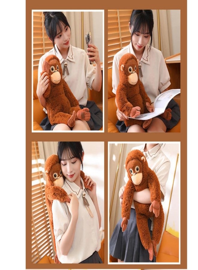 OUKEYI The Gorilla Stuffed Animal, Gifts for Kids, Wild Zoo Animals, Gorilla Plush Toy 12 inches - Image 5